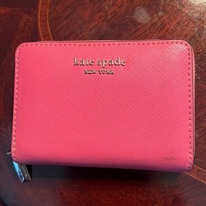 Kate, spade, small, zippered, wallet